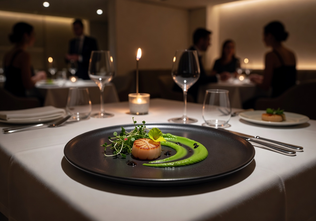 Exquisite 3 Michelin star dining experience at Schwarzwaldstube